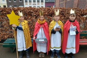 Besuch der Sternsinger